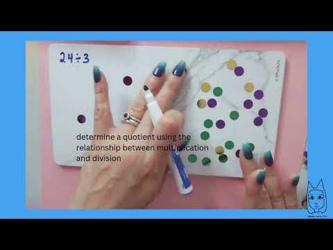 Grade 3: Relationship between Multiplication and Division