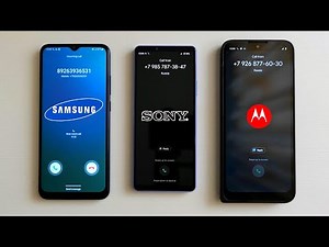 Over The Horizon 2023 vs Sony Xperia vs Hello Moto Incoming Call