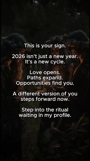 Signs don’t appear randomly. In witchcraft, a sign marks the beginning of a new cycle. 2026 carries fresh energy for love, success, travel, and expansion, but only for those who choose to step into it consciously. This is not about hoping the year will be better. It is about aligning with the current that is already moving. Moon magic, manifestation rituals, and intentional spellwork help release old patterns and open space for new opportunities to arrive naturally. If you have felt a quiet pull