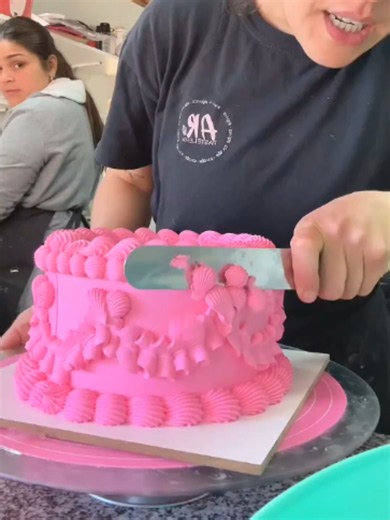 Cómo intensificar el color rosa de una tarta paso a paso