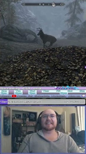 Natural Skyrim #skyrim #treevoh #bethesda #nature #simulation #elderscrolls