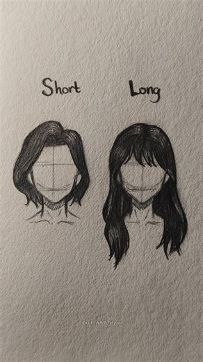 523K views · 23K reactions | How to draw Girl's Hair Tutorial ✏️ #tutorial #howtodraw #hair #art #drawing #sketch #fyp #reels #draw #foryoupageシ #fblifestyle #facebookreels #hair | Dulfo-ART Style | Facebook