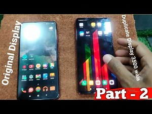 Original vs Duplicate Display In 2023।। Practical Difference।।Redmi, Poco, Realme,etc Display। Hindi