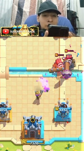 Montapuerco 2.6 vs Chispita #clashroyale #clashroyaleshorts