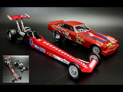 Tom McEwen Mongoose Jungle Jim Vega Hemi Dragster Scale Model Kit Build How To Assemble Paint Decal