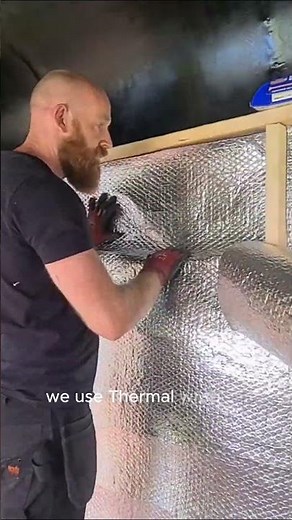 New Floor, Insulation & Roof Paint | Coffee Trailer Build #coffeetrailerbuild #horseboxconversion