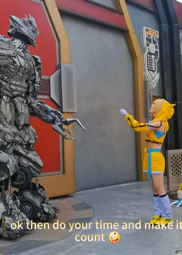 Transformers Cosplay Showcase at Universal Beijing Resort