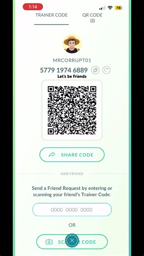 Pokémon Go Friend Code!!! #pokemongo