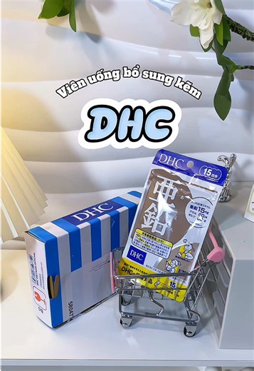 viên bổ sung kẽm của nhà DHC #vienuongbosungkem #DHC #chamsocsuckhoe #xh #zinc