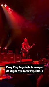 Kerry King, el clásico guitarrista de Slayer llegó a The Metal Fest para mostrar su repertorio solista de canciones junto a los clásicos que hizo junto a Slayer, entre esos temas, ‘Repentless’, del último disco de estudio de las leyendas del thrash metal. 🔥🤘🏽 | Radio Cassette