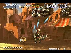 metal slug 2 mission 1 level 8 NO DEATH