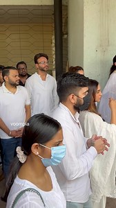 900K views · 7.1K reactions | RIP Ankita Lokhande and Krystle D’Souza at the funeral of casting director Mukesh Chhabra’s mother | Voompla | Facebook