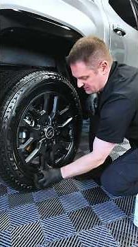 Perfect Tire Shine: CLEAN By Pan Tire Dressing Tutorial