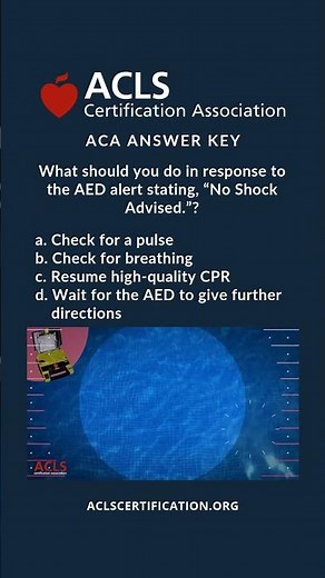 ACLS Megacode 2 Q11 Answer Key #aclsmegacode #acls #reels