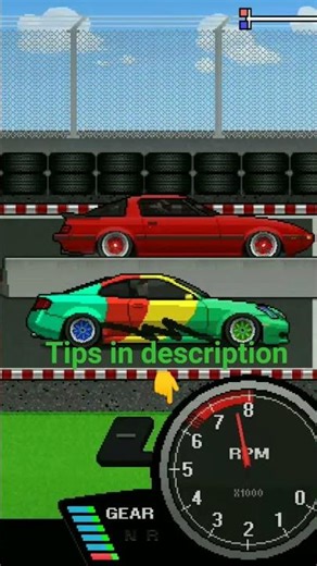 tips to win any race in pixel car racer #pixel#car#racer#