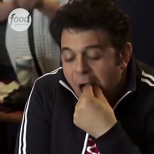 731K views · 16K reactions | Adam goes head-to-head in the 5-lb Eagle’s Deli Burger Challenge in Boston - will he be victorious? 礪 #ManVFood | Food Network UK | Facebook