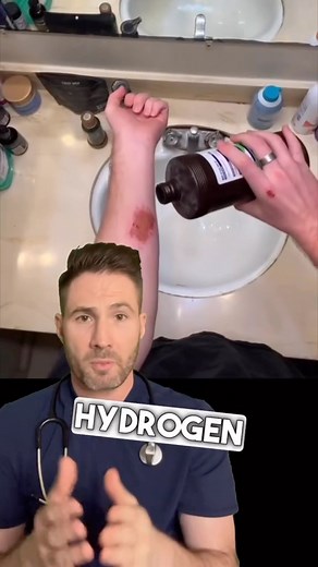 Dr. Joe, M.D. on Instagram: "Using hydrogen peroxide to clean open wounds is generally not recommended because it can damage the tissue and delay the healing process. While it effectively kills bacteria, hydrogen peroxide is also cytotoxic, meaning it can harm fibroblasts and other cells needed for wound repair. This can prolong the time it takes for a wound to heal and may even increase the risk of scarring. Instead, mild soap and water or saline solution are typically advised for cleaning mino