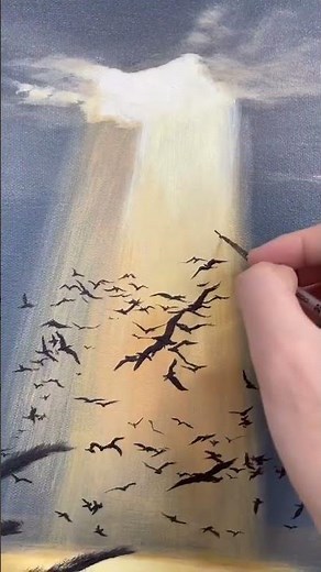 How to paint a surrealism painting #art #paint #painting #artwork #draw #artist #tutorial