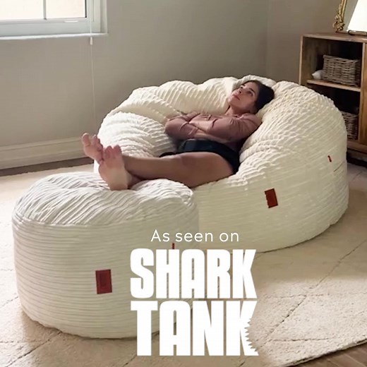 Grab the popcorn 🍿 and sink into softest bean bag in the world that ALSO turns into a bed! ☁️ As seen on Shark Tank, The View and Good Morning America. 🦈 | Cordaroys
