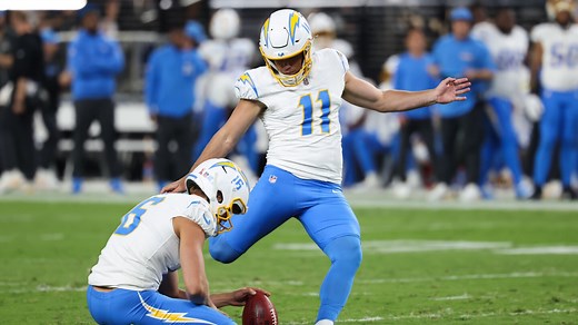 Cameron Dicker has made an NFL all-time best 94.1 percent of his field goal attempts