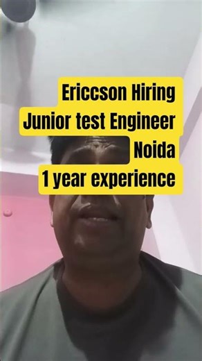 Ericsson Hiring Junior Test Engineers | 1–3 Years Experience IT Job