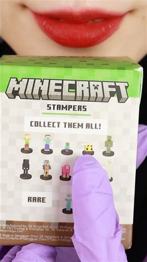 MINECRAFT MYSTERY BOX UNBOXING ASMR