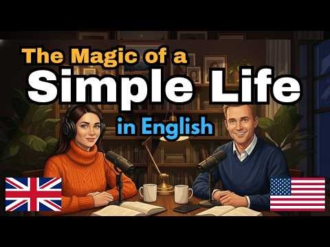 Easy English Conversation Podcast | Less is More: The Magic of a Simple Life