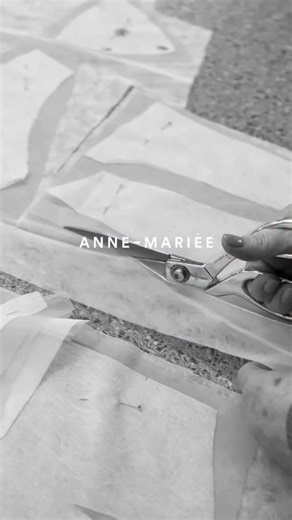 In December, our production glows with winter focus — fabric by fabric, thought by thought, shaping the dresses brides will fall in love with 💫 | Anne-Mariée