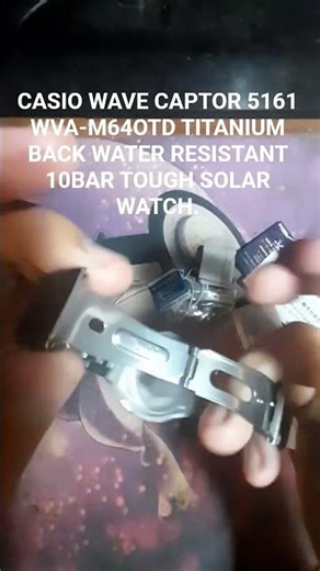 Casio wave captor 5161 unboxing.