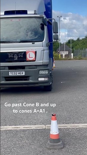 HGV reversing practice - Step 1 .