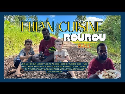 Exploring Fijian Cuisine: Rourou (Taro Leaf) Balls_Vlog 134