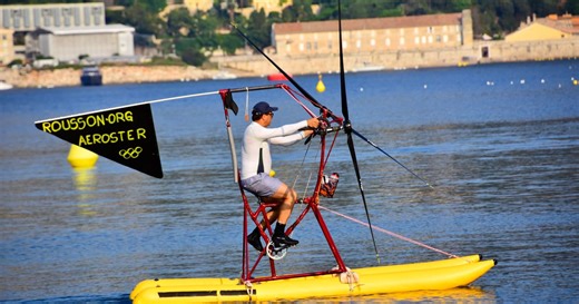 Human-powered watercraft being developed to break 30-year speed record