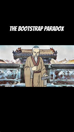 🫟The bootstrap Paradox: Cheez Aayi Kahan Se? #facts #physicstheory