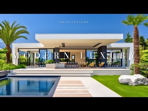 Modern Luxury House Design 2025: Innovative Modern Architecture & Dream Home Tour
