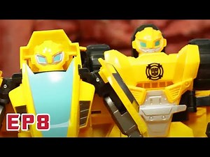 Bumblebee de dos mundos | EP8 | dibujos animados de niños | Transformers Para niñas