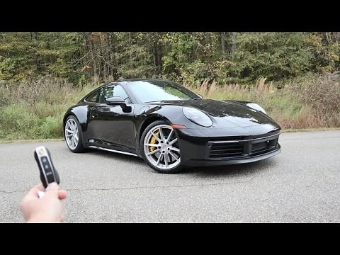Porsche 911 Carrera S 992: Start Up, Exhaust, Test Drive, POV and Review