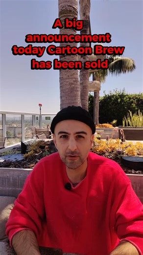 Cartoon Brew on Instagram: "A note from the owner of Cartoon Brew about the future of the site"