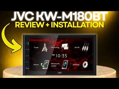 JVC KW-M180BT Car Stereo Review & How to Install Guide: Is This Head Unit Worth Buying?