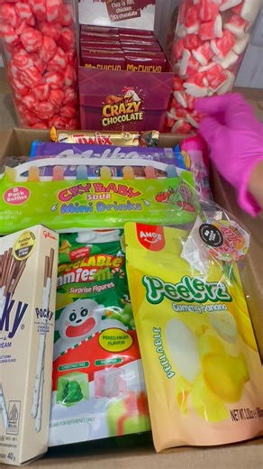 🎉 Préparation d’une commande de bonbons pour un anniversaire ! (Valantine 🍬)