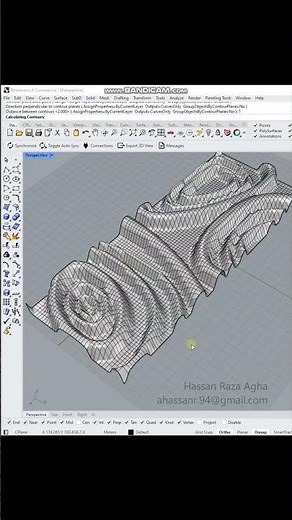 3D Modeling Tips Part 01 - PARAMETRIC WALL DECORATION - #rhinoceros #rhino3d #3ddesign #modeling
