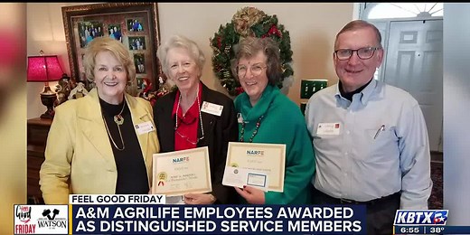 The National Active and Retired Federal Employees recognizes A&M Agrilife Employees