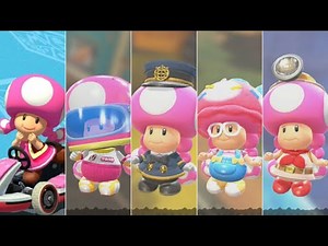 Mario Kart Switch Series // All Toadette Characters