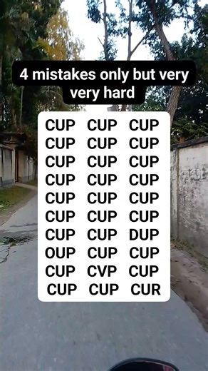 70K views · 1.4K reactions | 4 mistakes only but very very hard #brainteasers #search #find #puzzle | The Best Riddles | Facebook