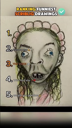 Ranking Funniest Scriblig Drawings