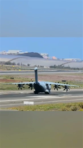 French Air Force A400M Atlas Powerful Takeoff at Gran Canaria ✈️🔥