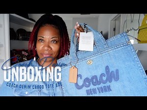 Unveiling The Latest Coach Denim Cargo Tote - Must See!