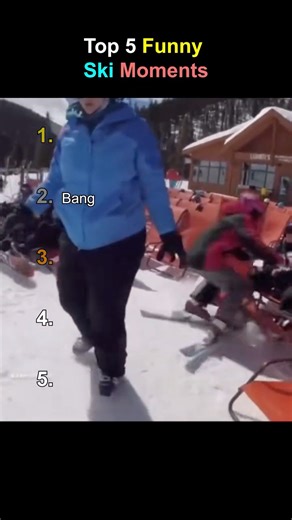 Ranking the Funniest Ski Moments #shorts #viral #top5