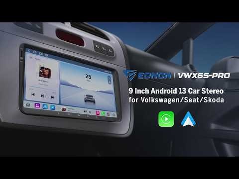 2026 Eonon VWX6S-PRO Flagship Android Car Stereo for VW SEAT Skoda | Wireless CarPlay & Android Auto