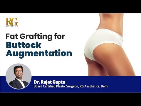 Fat Grafting for Buttock Augmentation | Natural BBL Explained Step-by-Step | Dr Rajat Gupta