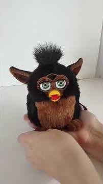 (Momo) Vintage 1998 Gen 3 Gorilla Tiger Electronic Furby Brown Black Model 70-800 testing